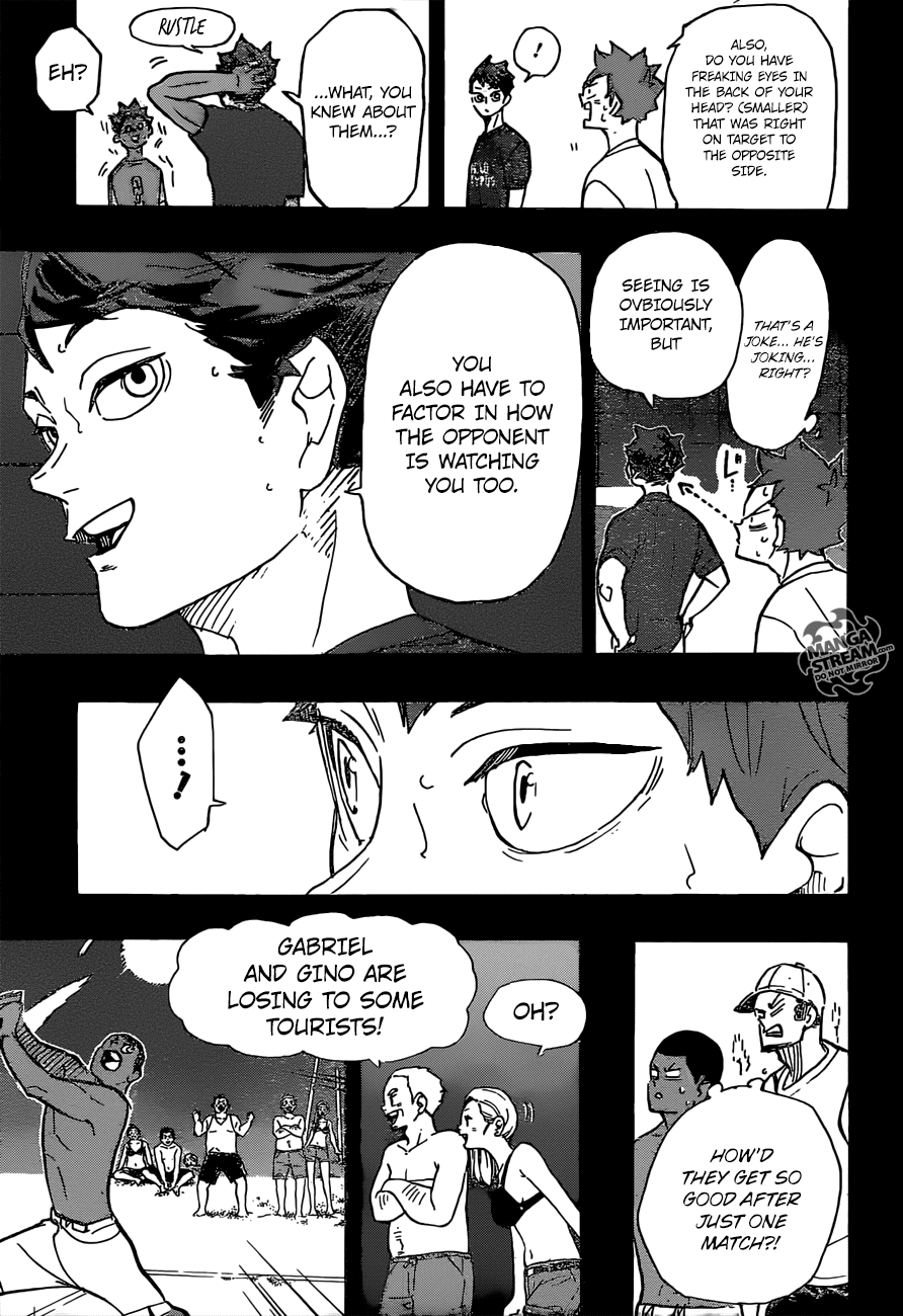 Haikyuu!!, Chapter 374 image 06